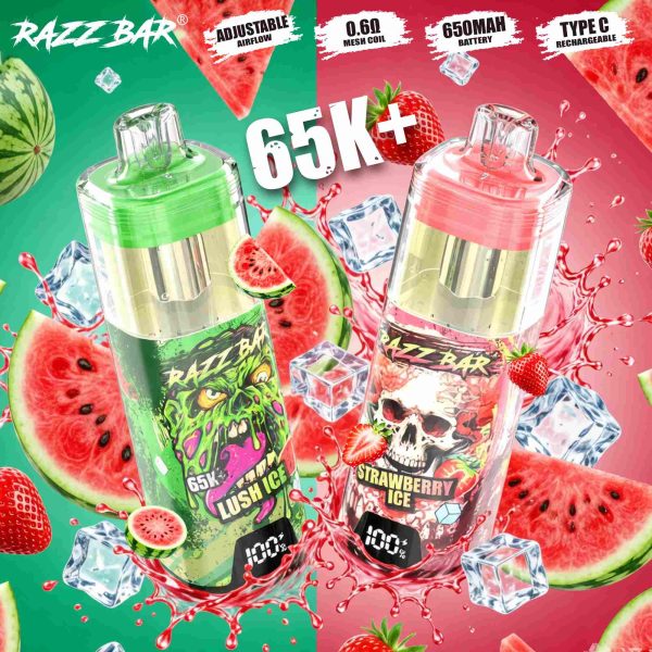 RAZZ BAR 65K+ puffs | Big cloud - Image 4