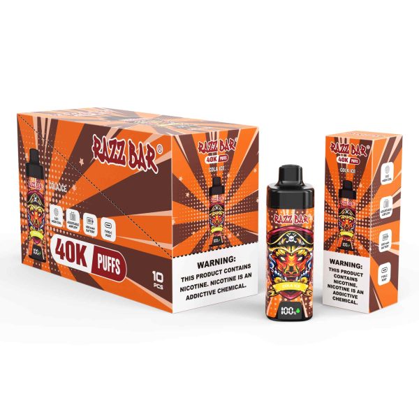 RazzBar 40k PUFFS | Smooth airflow - Image 3