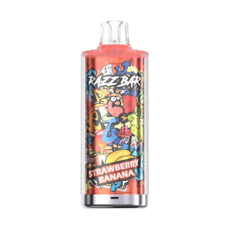 Razz Bar 60k puffs | Crystal texture