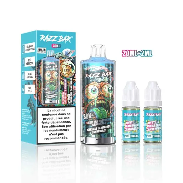 Razz Bar TPD 30K+ | TPD approved,refillable with good E-liquid - Image 5