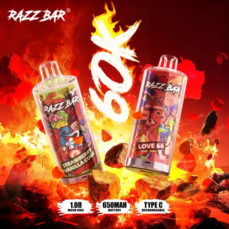 Why Razzbar 60K Puffs Crystal Texture Vape Is the Best Choice for Vapers