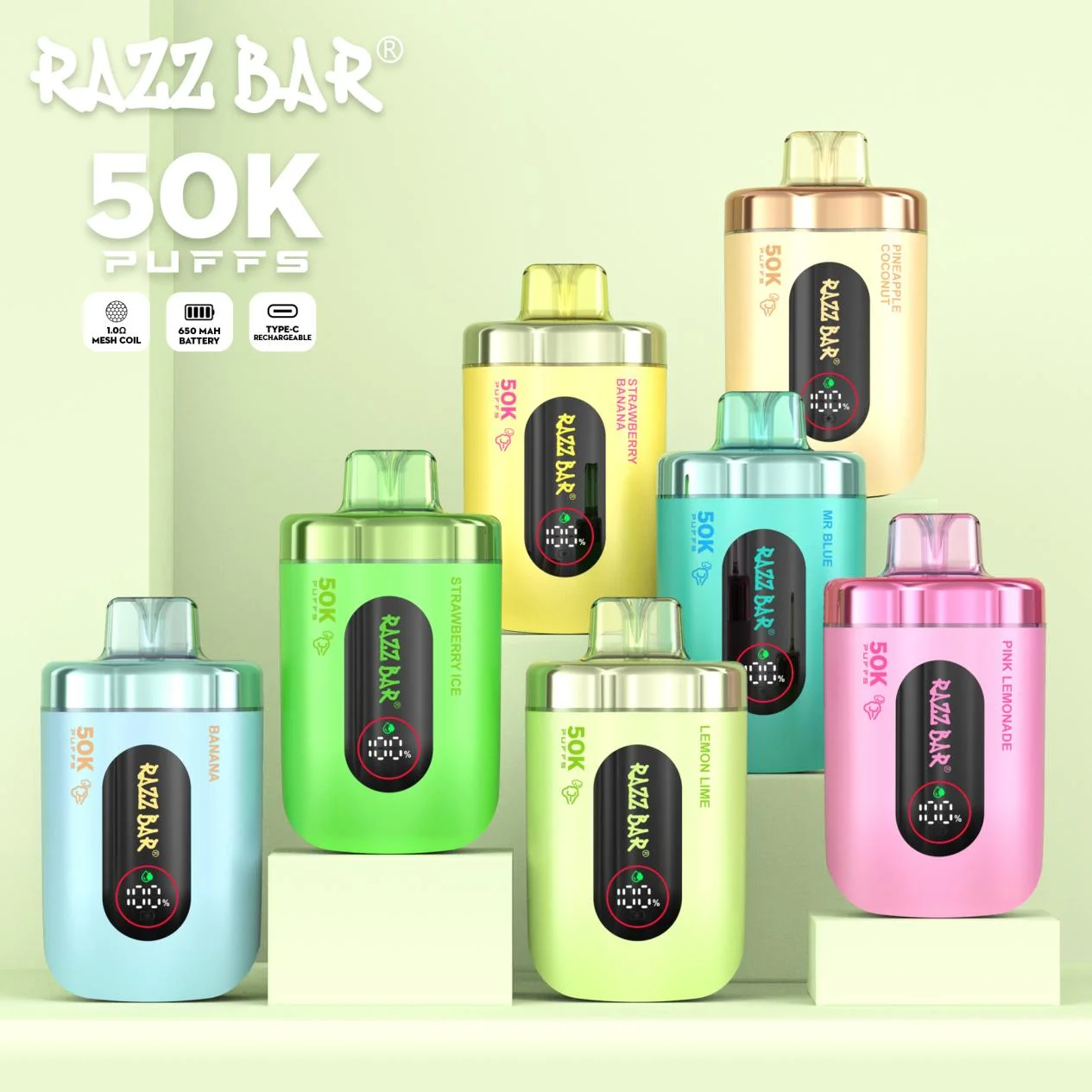 Razzbar 50k Puffs