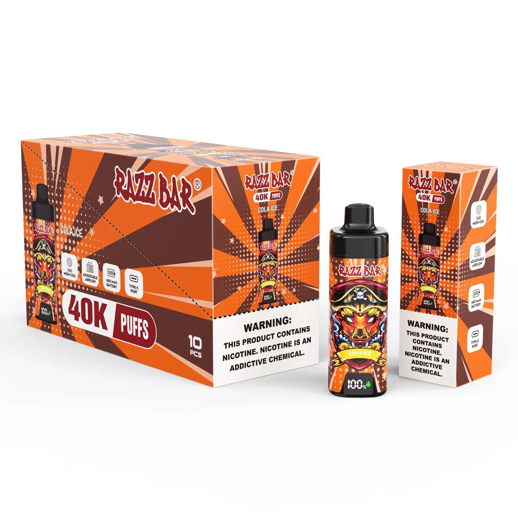 Razzbar 40k PUFFS